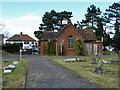 TQ1386 : Chapel, Eastcote Lane Cemetery by Robin Webster
