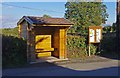 Bus shelter and parish notice board, Oreton Road, Oreton