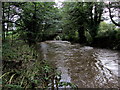 River Laver approaching the Bishopton Bridge