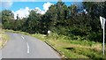 The eastern section of The Heights Road at its junction with Crawfordstown Road