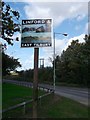 Linford and East Tilbury Village Sign