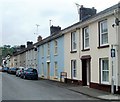 Houses on the west side of Orchard Street, Llandovery