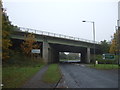 A1 bridge over the A192, Fair Moor