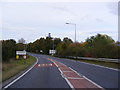 A422 Newport Road, Little End entering Chicheley