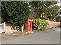 Phone and post boxes in Oaken