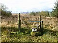 Stile on the Southern Upland Way on Sanquhar Moor