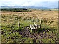 Stile on the Southern Upland Way above Brandleys Cottage