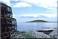 View of Gairsay, from the ferry terminal at Tingwall