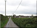 View southwards along Ballymaderfy Road towards the Silveroe Park Estate