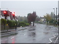 Limpsfield Road in the rain