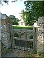 St Mary, Piddlehinton: gate