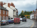 The A438 leaving Ledbury