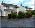 Houses at the far end of Mariners Drive, Backwell