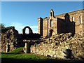 Looking over the ruins at Coldingham Priory