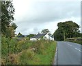 Approaching Inglestonford Cottages on the A710