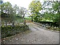 Entrance to Lee Lane sewage works