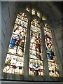 Holy Trinity, Stourpaine: stained glass window (B)