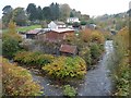 Confluence of Nant Carno and the Rhymney River