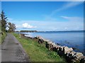 The northern end of Seaside Road, Killyleagh