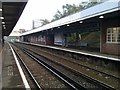 Swanley Station, looking east towards the footbridge