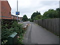 Cycle Route 6 entering Murden Way,