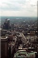 View from top of NatWest Tower 1983