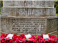 NY9364 : Hexham War Memorial Base by David Dixon