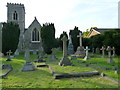 TQ0283 : St Margaret of Antioch, Iver Heath, Graveyard by Alexander P Kapp