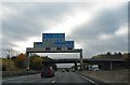 Gantry and Woodlands Lane span the M6