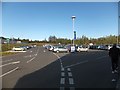 Tesco car park at Ashby