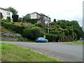 Houses on a hill near Glynneath