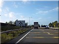 Approaching roundabout north of Towcester