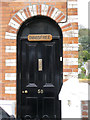 SX9473 : Doorway, Higher Brimley Terrace by Robin Stott