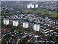 Great Western Road from the air