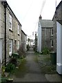 A narrow side street in Newlyn