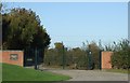 Entrance gates to Windmill Farm