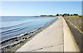 SD2668 : Sea wall - Concrete coastal defence by Stephen Middlemiss