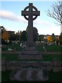 Memorial Cross of the mass grave of some of the men killed in the explosion at the gunpowder works in Uplees in 1916