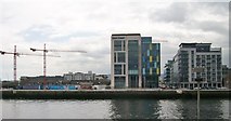 O1734 : Unfinished business on Sir John Rogerson's Quay by Eric Jones