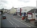 Shops and an undertaker