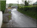 New Line Road approaching the T-junction with Leitrim Road