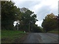 SX8289 : Two Crosses crossroads on B3212 by David Smith