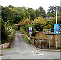 SO1738 : Low bridge ahead near Three Cocks by Jaggery