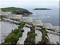 NA7246 : Flannan Isles: view over the railway towards Soraigh by Chris Downer