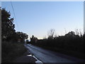 Entering Hertford Heath on Downfield Road