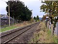 Railway line in Pitlochry