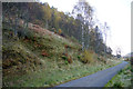 NH3834 : Minor road at Crochail, Strathglass by Mike Pennington