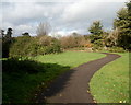 Path through Crow Lane Open Space, Henbury, Bristol