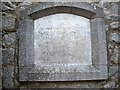 NJ8715 : Wall plaque inside Chapel of St Fergus, Dyce by Stanley Howe