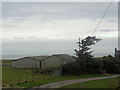 Entrance to Borthwen Farm caravan site